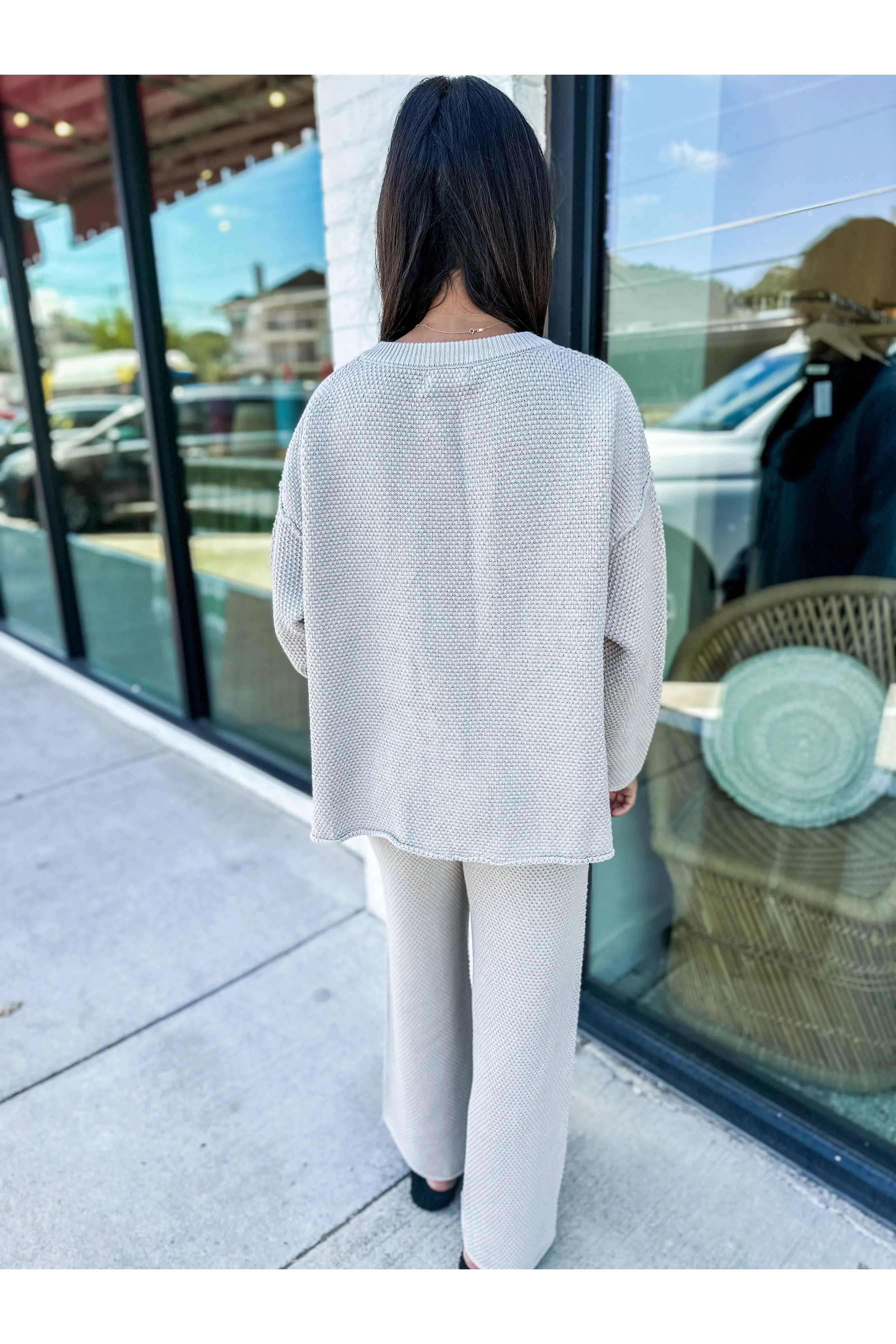 Waffle Knit Pants